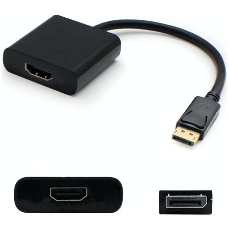 ADD-ON Addon Hp Qk108Av Compatible Displayport Male To Hdmi Female Black QK108AV-AO